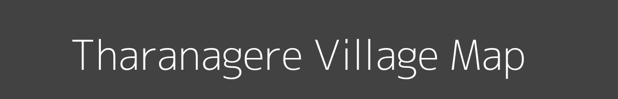 Map of Tharanagere Village in Karnataka Image