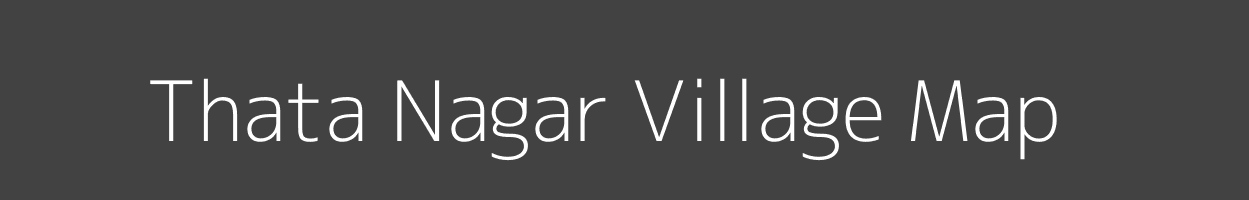 Map of Thata Nagar Village in Rajasthan Image