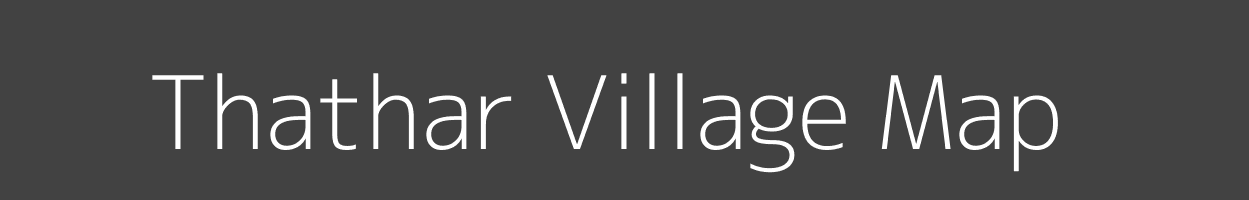 Map of Thathar Village in Uttar Pradesh Image