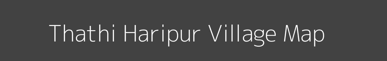 Map of Thathi Haripur Village in Uttar Pradesh Image