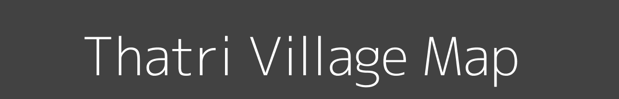 Map of Thatri Village in Jammu and Kashmir Image