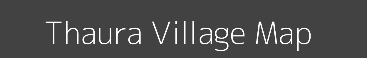 Map of Thaura Village in Uttar Pradesh Image