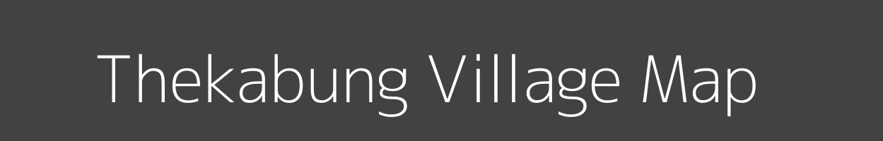 Map of Thekabung Village in Sikkim Image