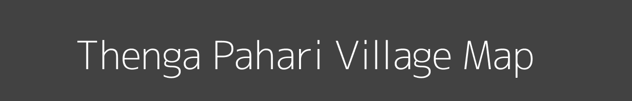 Map of Thenga Pahari Village in Jharkhand Image