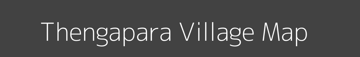 Map of Thengapara Village in West Bengal Image