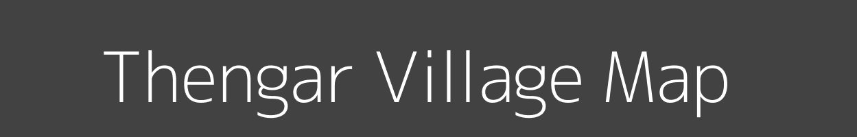 Map of Thengar Village in Uttar Pradesh Image