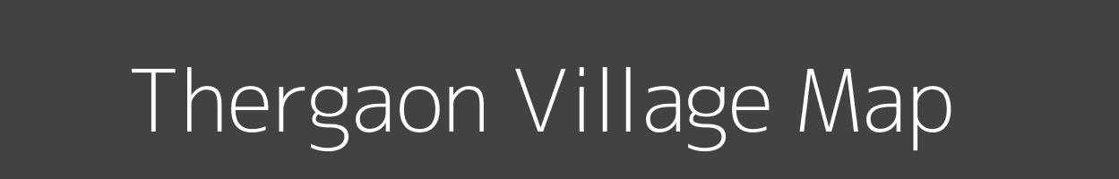 Map of Thergaon Village in Maharashtra Image