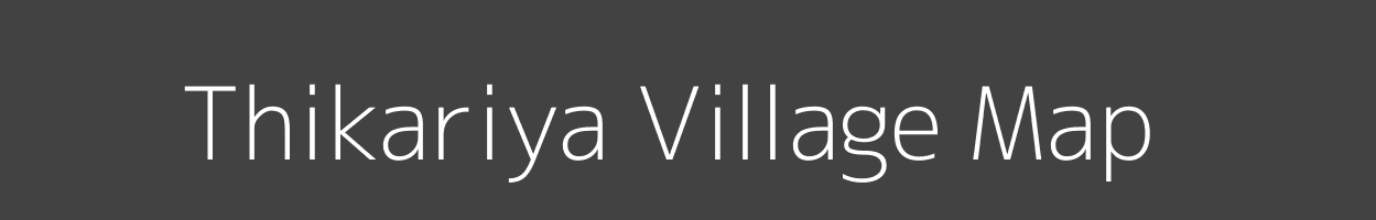 Map of Thikariya Village in Madhya Pradesh Image