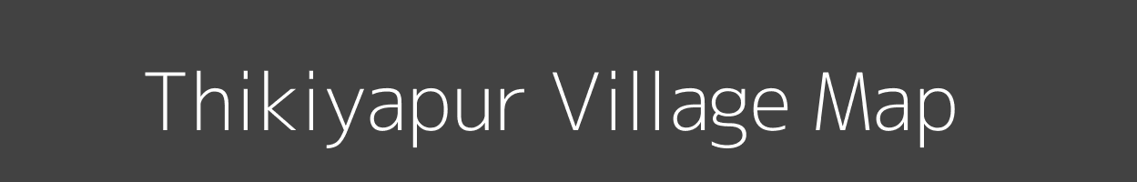 Map of Thikiyapur Village in Uttar Pradesh Image