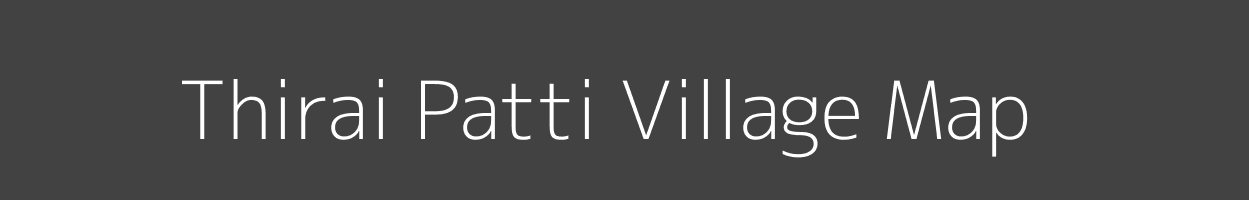 Map of Thirai Patti Village in Uttar Pradesh Image