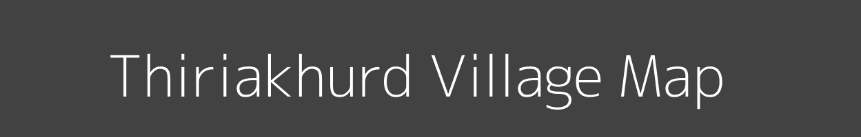 Map of Thiriakhurd Village in Uttar Pradesh Image