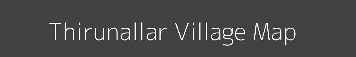 Map of Thirunallar Village in Puducherry Image