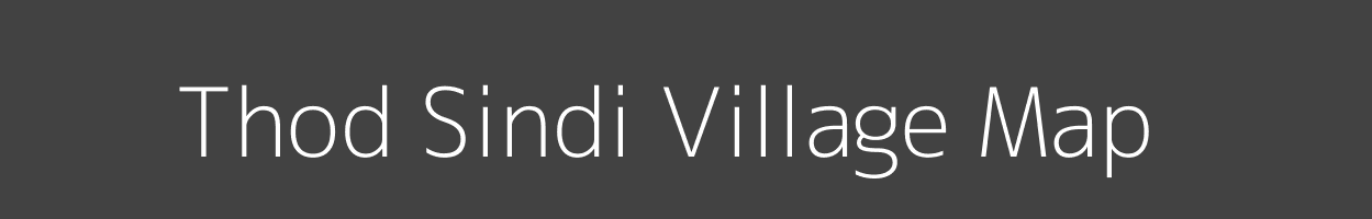 Map of Thod Sindi Village in Madhya Pradesh Image