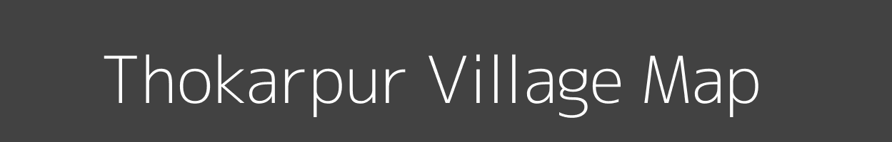 Map of Thokarpur Village in Uttar Pradesh Image