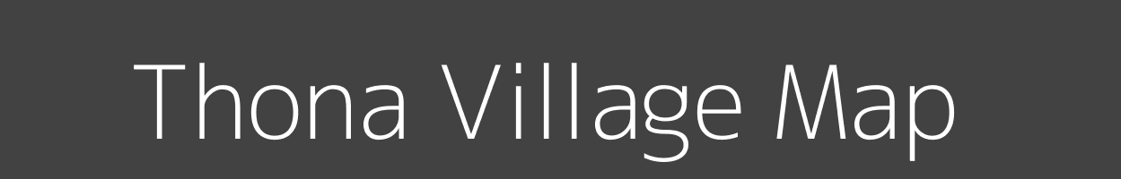 Map of Thona Village in Madhya Pradesh Image