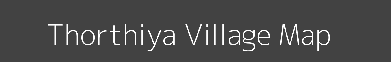 Map of Thorthiya Village in Uttar Pradesh Image