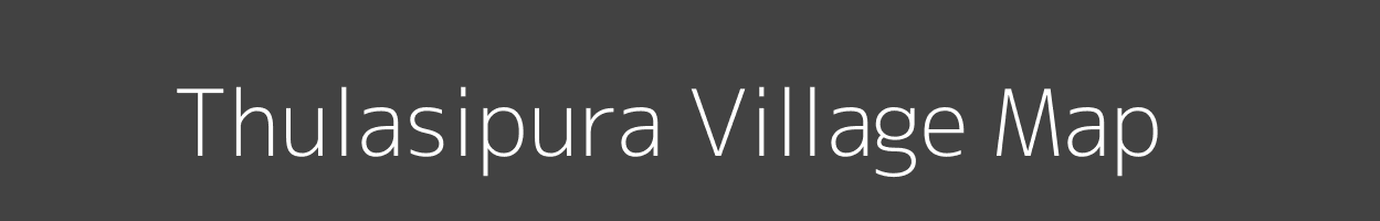 Map of Thulasipura Village in Karnataka Image