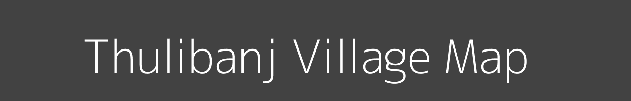 Map of Thulibanj Village in Uttarakhand Image