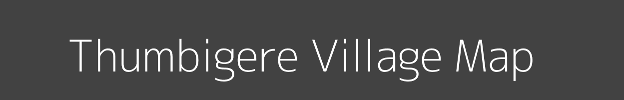 Map of Thumbigere Village in Karnataka Image