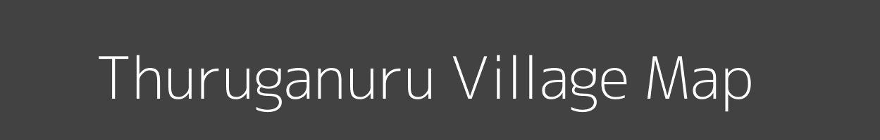 Map of Thuruganuru Village in Karnataka Image