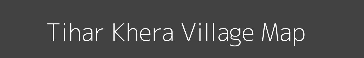Map of Tihar Khera Village in Uttar Pradesh Image