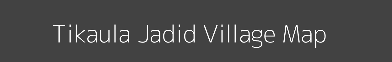 Map of Tikaula Jadid Village in Uttarakhand Image