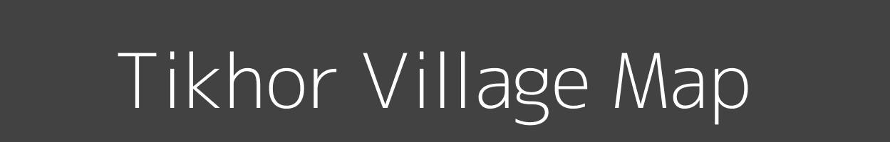 Map of Tikhor Village in Uttar Pradesh Image