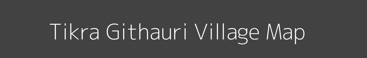 Map of Tikra Githauri Village in Madhya Pradesh Image