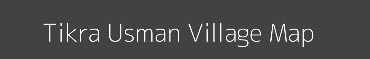 Map of Tikra Usman Village in Uttar Pradesh Image