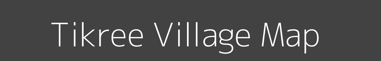 Map of Tikree Village in Uttar Pradesh Image