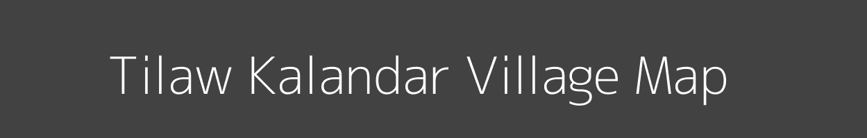 Map of Tilaw Kalandar Village in Uttar Pradesh Image