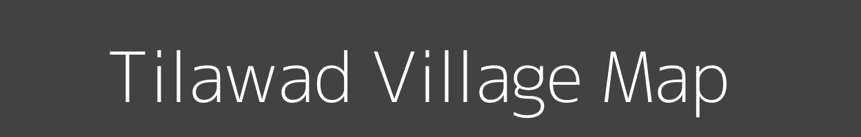 Map of Tilawad Village in Madhya Pradesh Image