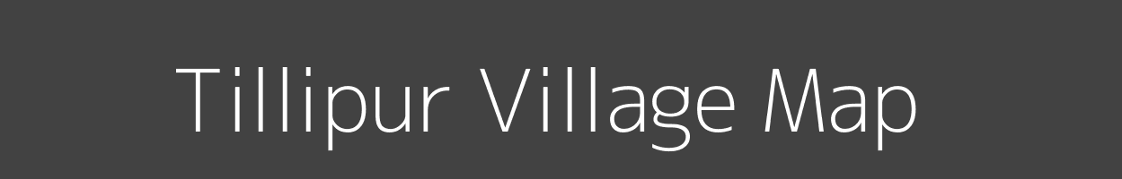 Map of Tillipur Village in Madhya Pradesh Image