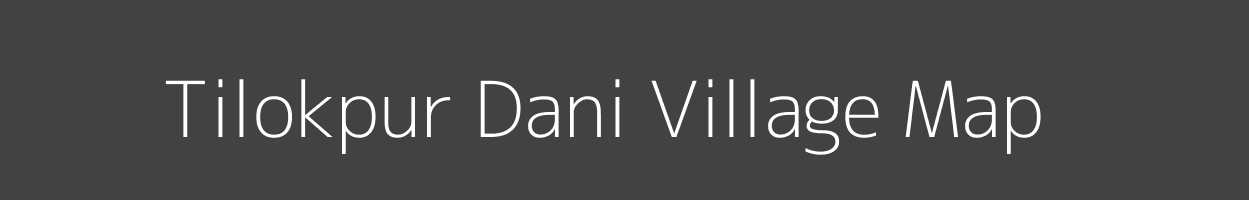 Map of Tilokpur Dani Village in Uttarakhand Image