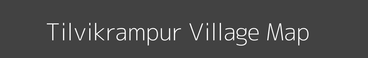 Map of Tilvikrampur Village in Uttar Pradesh Image