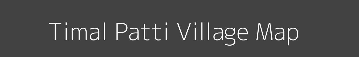 Map of Timal Patti Village in Uttar Pradesh Image