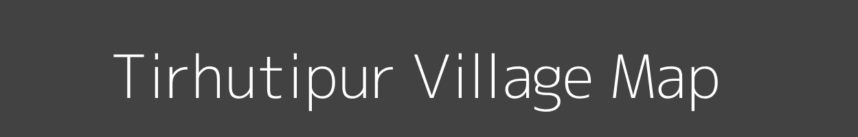 Map of Tirhutipur Village in Uttar Pradesh Image