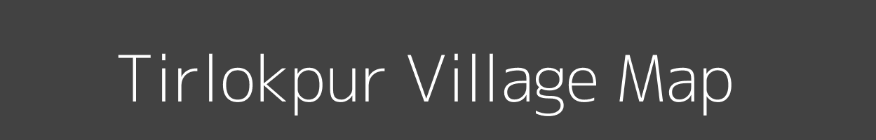 Map of Tirlokpur Village in Uttar Pradesh Image