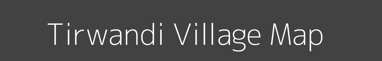 Map of Tirwandi Village in Maharashtra Image