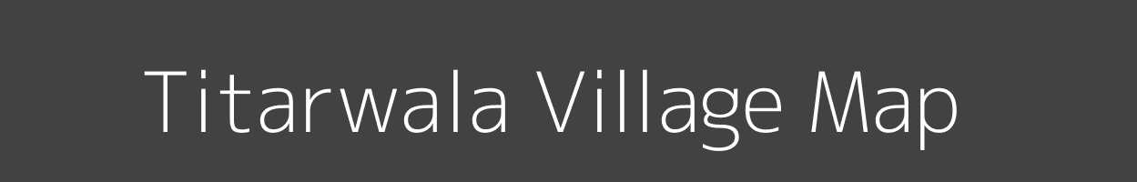 Map of Titarwala Village in Uttar Pradesh Image