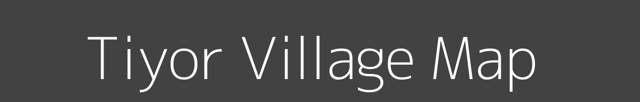 Map of Tiyor Village in Uttar Pradesh Image