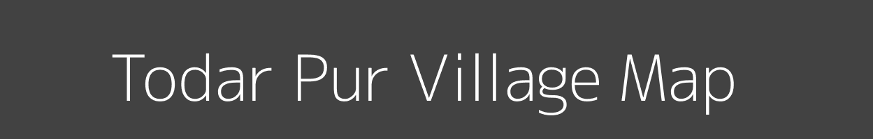 Map of Todar Pur Village in Uttar Pradesh Image