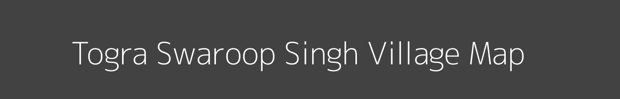 Map of Togra Swaroop Singh Village in Rajasthan Image
