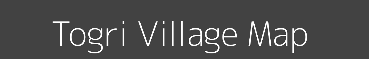 Map of Togri Village in Uttar Pradesh Image