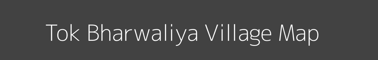 Map of Tok Bharwaliya Village in Bihar Image