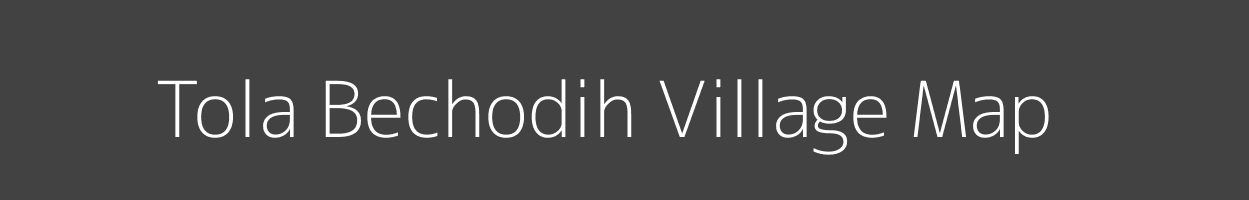 Map of Tola Bechodih Village in Bihar Image