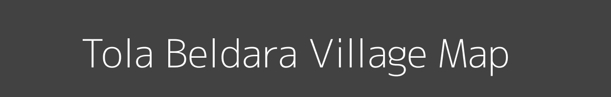 Map of Tola Beldara Village in Bihar Image