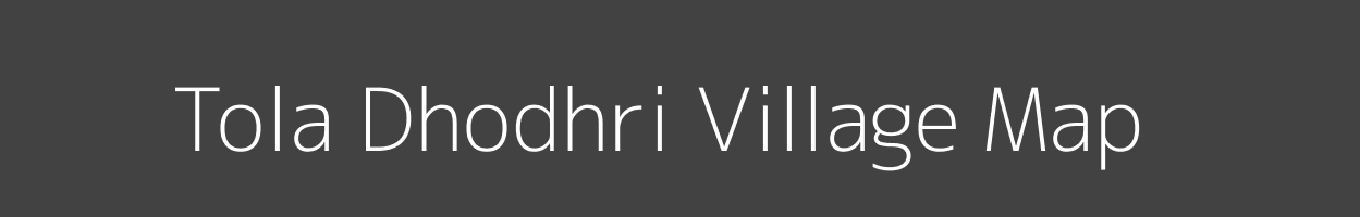 Map of Tola Dhodhri Village in Bihar Image