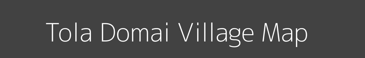 Map of Tola Domai Village in Bihar Image
