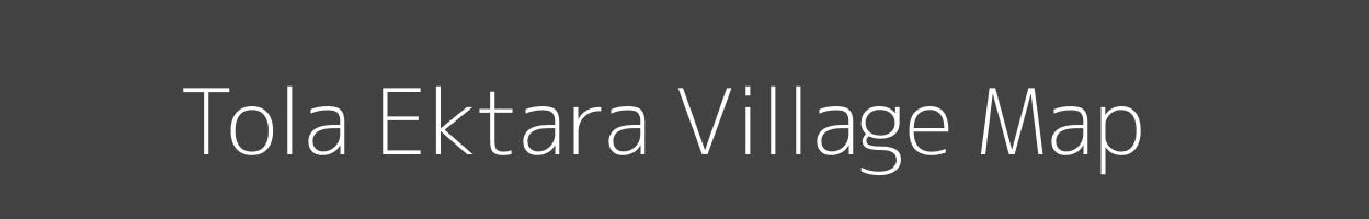 Map of Tola Ektara Village in Bihar Image